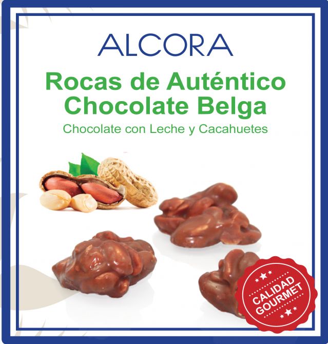 Belgian Chocolate Rocks with Peanuts